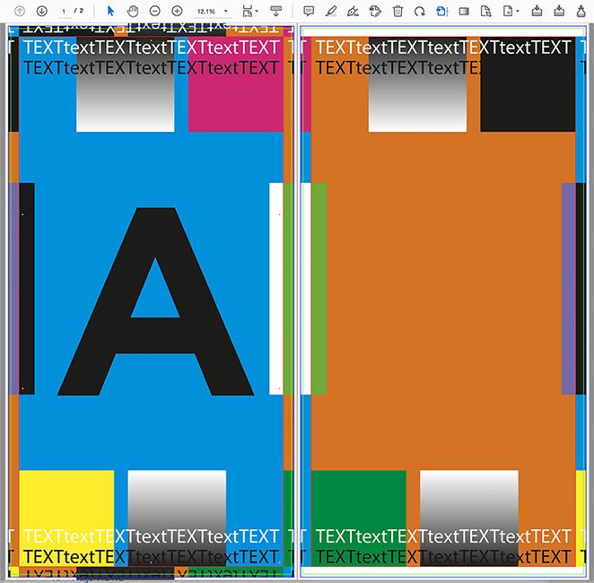 Using Actions with Page 1 correct and Page 2 wrong